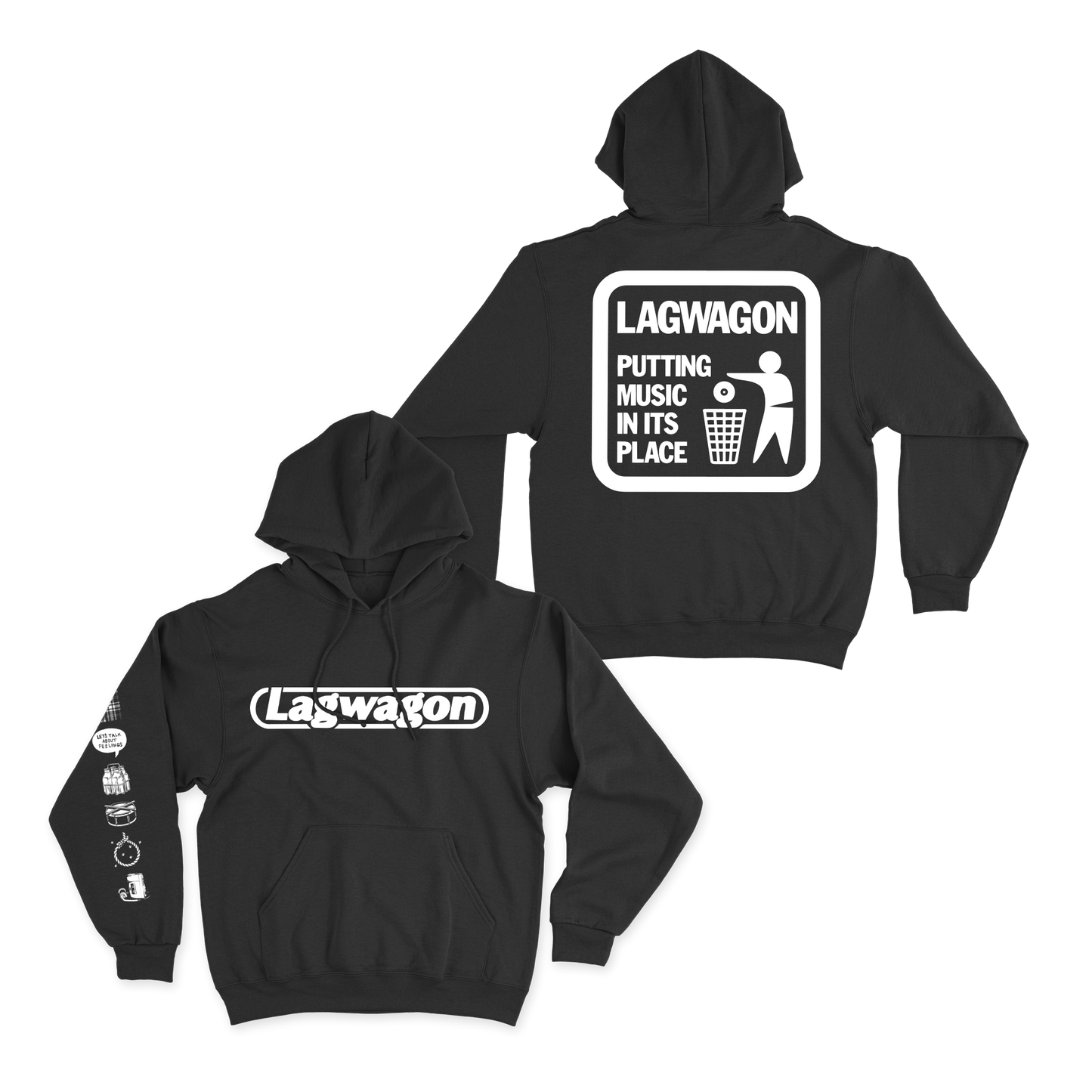 Putting Music Emblem Hoodie