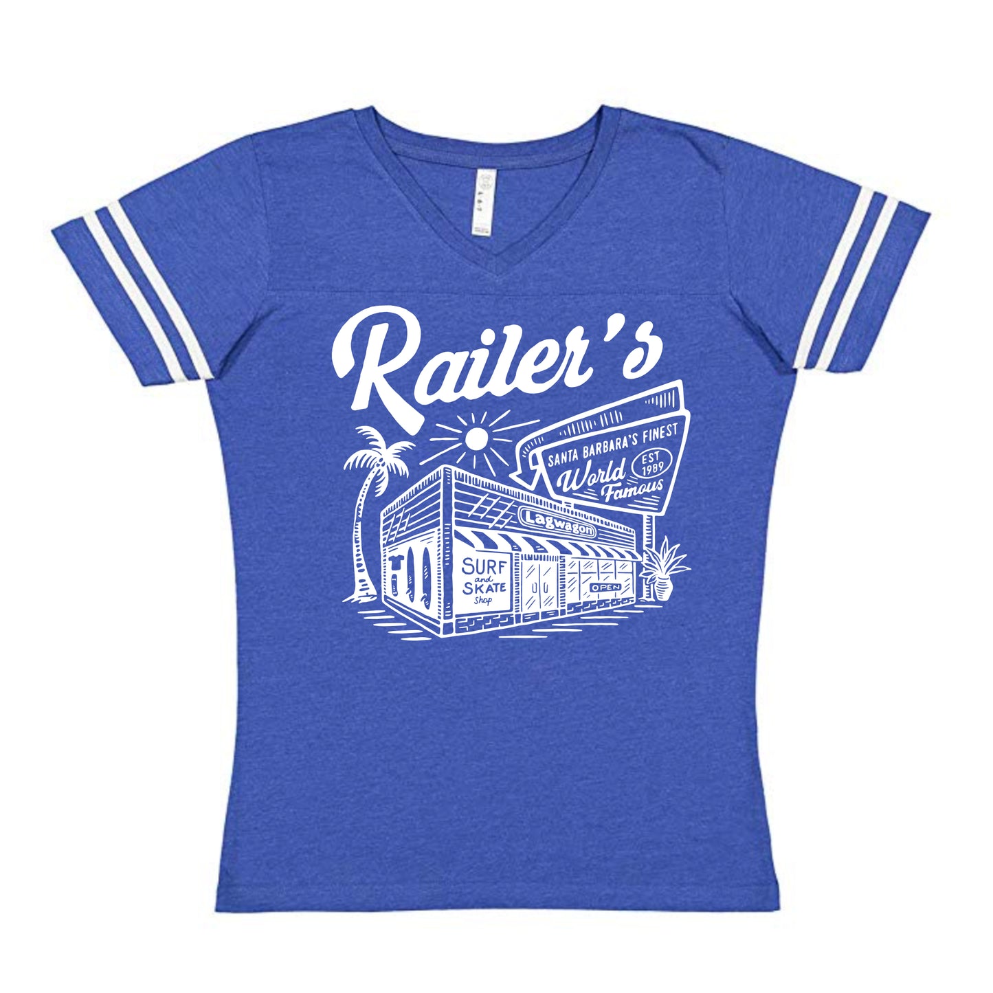 Railer's Girly Football Tee