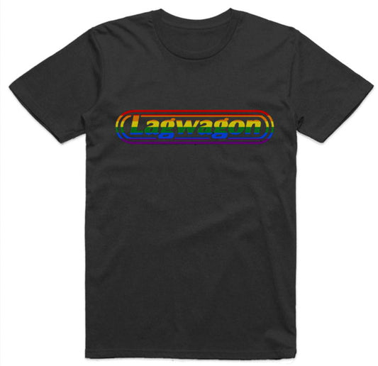 Rainbow Bandaid Logo Tee